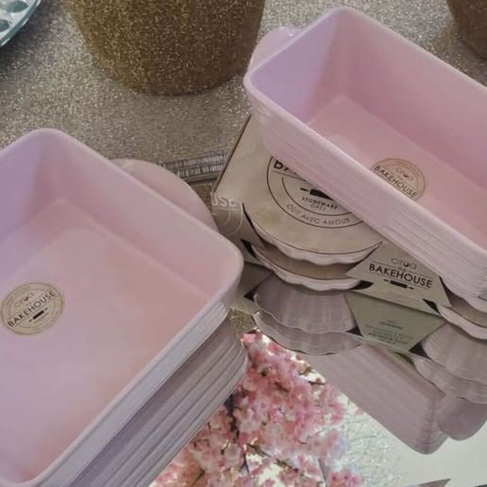 NWT Pastel pink bakeware Bundle 6 pcs - Picture 5 of 8